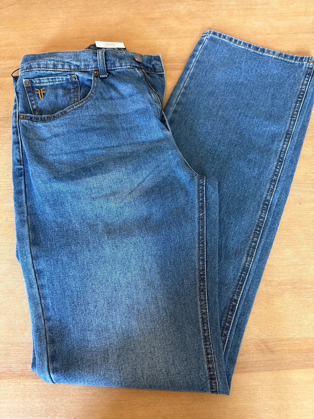 Frye Men’s Slim Bootcut Jean 32X34 Medium Wash